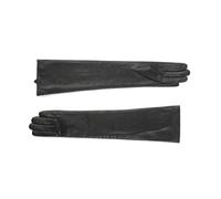 JYXinglong CK01 50cm Long Silk Lined Goatskin Touchscreen Gloves - Elegant Opera Evening Gloves, Luxury Gift Boxed(S)(M)