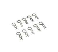 JYYTERD Accesorios Coches RC para 1/14 1/12 1/10 1/8 RC Accesorios De Modificación Actualización del Coche Piezas 10PCS Fijación La Carcasa Metal 1.2mm