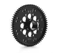 JYYTERD Accesorios Coches RC para ARRMA para Gorgon 2WD 1/10 RC Car Upgrade Parts Accesorios Acero 32P 61T Engranaje Recto Principal ARA311100