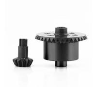 JYYTERD Accesorios Coches RC para ARRMA para Kraton para Senton para Rock para Granite 4x4 1/10 Piezas Caja Diferencial De Metal Engranaje Principal 37T Entrada 13T(Black)