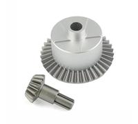 JYYTERD Accesorios Coches RC para ARRMA para Senton 1/10 RC Accesorios para El Coche 1 Juego De Engranajes Caja Diferencial Delantero Y Trasero Engranaje Acero(Silver)