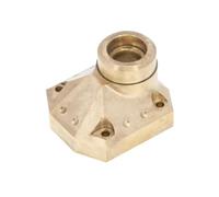 JYYTERD Accesorios Coches RC para Axial para Capra para Utb 1/10 57g Cubierta Diferencial Eje Trasero Delantero Latón Coche Trepador Control Remoto Piezas Mejora Accesorios(1pcs)