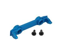 JYYTERD Accesorios Coches RC para Axial para SCX10 1/10 RC Car Upgrade Parts Placa Frontal Parachoques Soporte De Delantero Montaje Marco(Blue)