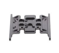 JYYTERD Accesorios Coches RC para Axial para SCX10 1/10 RC Crawler Actualización Modificación Piezas Accesorios Soporte De Montaje Caja Cambios Metal