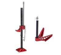 JYYTERD Accesorios Coches RC para Axial para Scx10 para Traxxas para Trx4 1/10 Soporte Gato Metal Y Accesorios Decoración Ancla Cabrestante Plegable