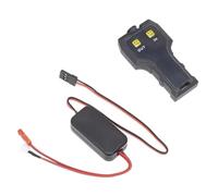 JYYTERD Accesorios Coches RC para Axial para SCX10 para Trx4 1/10 RC Crawler CH3 Receptor Remoto Inalámbrico De Control Cabrestante Simulado 3 Canales