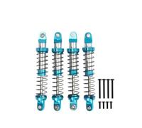 JYYTERD Accesorios Coches RC para Axial para UTB para Buggy 1/18 RC Car Piezas Mejoradas Amortiguador Delantero/Trasero De Aluminio para Tipo Lleno Aceite(Blue)