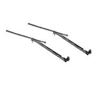 JYYTERD Accesorios Coches RC para Axial Scx6 1/6 RC Trepador De Control Remoto Coche Metal Limpiaparabrisas Decoración Mejora Piezas Accesorios Conversión(Black)