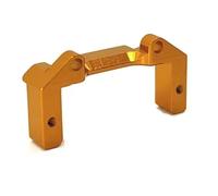 JYYTERD Accesorios Coches RC para FMS para FCX24 1/24 Coche Trepador De Control Remoto, Piezas Mejoradas, Accesorios, Soporte Servo Metal(Yellow)