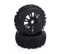 JYYTERD Accesorios Coches RC para HPI para Kyosho para HSP para Redcat para Team para Losi 1/8 RC Piezas De Coche Todoterreno 2 Rueda Buje 17 Mm, Llanta Y Neumático