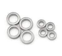 JYYTERD Accesorios Coches RC para HSP para Himoto E18 para WLtoys 1/18 RC Coche Repuestos A949 A959 A969 A979 A959-B A949-33 A949-36 8PCS Rodamientos De Bolas Reemplazar Accesorios