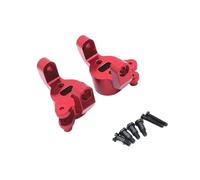 JYYTERD Accesorios Coches RC para HuangBo para ZP1001 ZP1002 ZP1003 ZP1004 1/10 RC Piezas De Coche Accesorios Metal Actualización CNC Proceso Eje Delantero para Tipo C para Asiento(Red)