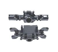 JYYTERD Accesorios Coches RC para HuangBo para ZP1001 ZP1002 ZP1003 ZP1004 1/10 RC Piezas De Coche Accesorios Metal Actualización CNC Proceso Carcasa del Eje Delantero Y Trasero(Black)