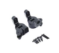 JYYTERD Accesorios Coches RC para HuangBo para ZP1001 ZP1002 ZP1003 ZP1004 1/10 RC Piezas De Coche Accesorios Metal Actualización CNC Proceso Eje Delantero para Tipo C para Asiento(Black)
