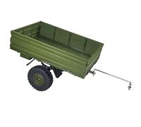 JYYTERD Accesorios Coches RC para LDRC LD-P06 LD P06 para Unimog RC Car Trailer Cargo Carrier 1/12 RC Truck Repuestos Accesorios(Green)
