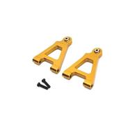 JYYTERD Accesorios Coches RC para MJX 1/14 14302 14301 RC Accesorios De Las Piezas Modificación del Coche Parte Inferior Delantera Metal para El Brazo Oscilante(Yellow)
