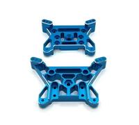 JYYTERD Accesorios Coches RC para MJX 10208 1/10 RC Accesorios De Las Piezas La Modificación Actualización del Coche Placa Torre Choque Delantera Y Trasera Metal