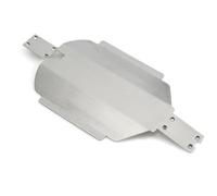 JYYTERD Accesorios Coches RC para MJX 16207 16208 16209 16210 H16 1/16 RC Coche Placa De Deslizamiento Acero Inoxidable para Chasis Armadura Caja Cambios Protector Piezas Mejora