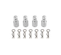 JYYTERD Accesorios Coches RC para MJX para Hyper para Go 14209 14210 H14BM 14301 14302 14303 1/14 RC Aumento De Altura del Coche Carcasa Mejora Piezas Metal