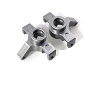 JYYTERD Accesorios Coches RC para Mjx para Hyper para Go 14301 14302 1/14, Control Remoto, Accesorios Modificados para Coche, Piezas Mejoradas, Bloque De Copa Dirección Metal(Gray)