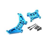 JYYTERD Accesorios Coches RC para MJX para Hyper para Go 14301 14302 14303 1/14 RC Car Piezas Mejoradas Accesorios Torre De Amortiguación Delantera Y Trasera Metal(Blue)
