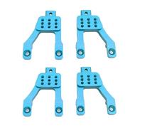 JYYTERD Accesorios Coches RC para MN G500 MN86 MN86S MN86K MN86KS 1/12 RC Car 1 Juego Soportes Metal Torre Amortiguación Delantera Y Trasera Piezas Actualización Adecuadas para Autos con Orugas(Blue)