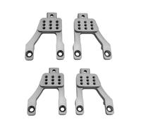 JYYTERD Accesorios Coches RC para MN G500 MN86 MN86S MN86K MN86KS 1/12 RC Car 1 Juego Soportes Metal Torre Amortiguación Delantera Y Trasera Piezas Actualización Adecuadas para Autos con Orugas(Gray)