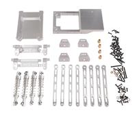 JYYTERD Accesorios Coches RC para MN para MN168 para MN78 1/12 Piezas De Coche RC Mejora Metal Accesorios Varilla Amortiguador Kit Vulnerabilidad(White)