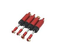JYYTERD Accesorios Coches RC para MN para Model para MN82 para MN78 D90 D91 D96 99S LC79 para Wpl C14 C24 RC Accesorios De Piezas Coche Amortiguador Hidráulico Mejorado Metal(Red)