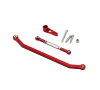 JYYTERD Accesorios Coches RC para MN128 MN86 MN86S MN86K MN86KS para MN G500 1/12 RC Camión De Pista Varilla Dirección Metal Y Piezas Mejora Brazo Servo(Red)