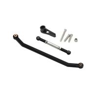 JYYTERD Accesorios Coches RC para MN128 MN86 MN86S MN86K MN86KS para MN G500 1/12 RC Camión De Pista Varilla Dirección Metal Y Piezas Mejora Brazo Servo(Black)