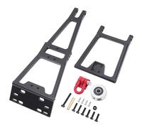 JYYTERD Accesorios Coches RC para SCX10 para TRX4 1/10 RC Crawler Car Upgrades Piezas Ajustables Doble Stent Camión De Remolque Brazo Grúa Kit Demolición