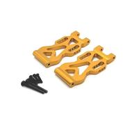 JYYTERD Accesorios Coches RC para SCY 16101 16102 16103 16104 16106 16201 para JJRC Q117 1/16 RC Accesorios para Coche Parte Inferior Trasera Metálica para Brazo Oscilante(Yellow)