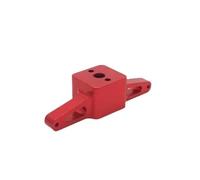 JYYTERD Accesorios Coches RC para Songguolin SG-2801 para Mini Defender D90 RC Car, Accesorios De Modificación Metal, Montaje Motor(Red)