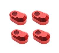 JYYTERD Accesorios Coches RC para TRAXXAS 6S 8S 1/6 para XRT 1/10 para MAXX 1/5 RC Car Upgrade Parts Accesorios 4 Piezas Retenedor De Pasador Suspensión Metal 7743(Red)