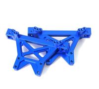 JYYTERD Accesorios Coches RC para TRAXXAS para E-Maxx T-Maxx 1/10 RC Car Upgrade Parts Accesorios 1 Par De Soporte Amortiguador Torre Amortiguación Delantera Y Trasera(Blue)