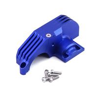 JYYTERD Accesorios Coches RC para TRAXXAS para MAXX 89076-4 89086-4 1/10 RC Accesorios Piezas De Mejora del Coche Motor Protección La Cubierta Engranaje Principal Metal 8987(Blue)