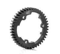 JYYTERD Accesorios Coches RC para TRAXXAS para Maxx para Slash 1/8 RC Car Upgrade Parts Accesorios Acero Negro Endurecido 44T M1.0 Spur Gear 6438