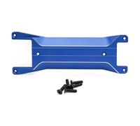 JYYTERD Accesorios Coches RC para TRAXXAS para Mini para Maxx RC Car Upgrade Modification Parts Accesorios Metal Lower para Placa De Cubierta Chasis(Blue)