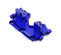 JYYTERD Accesorios Coches RC para Traxxas para Slash 2WD para Rustler para Stampede para Bandit 1/10 Piezas De Mejora para Coche RC Mamparo Inferior Delantero Aleación Aluminio(Blue)