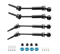 JYYTERD Accesorios Coches RC para Traxxas para Slash para Rustler para Stampede 4X4 1/10 RC Piezas De Automóvil Eje Transmisión Delantero Trasero Acero CVD