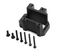 JYYTERD Accesorios Coches RC para Traxxas para Sledge 6s 1/8 RC Car Upgrade Modification Reemplazo De Piezas Accesorios Soporte Servo Metal(Black)