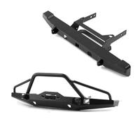 JYYTERD Accesorios Coches RC para Traxxas para Trx4 para Axial para Scx10 para Lcg 1/10 Parachoques Delantero Y Trasero Metal Coche Trepador Control Remoto Piezas Mejora Accesorios(Front and Rear)