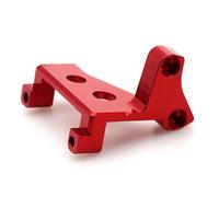 JYYTERD Accesorios Coches RC para Traxxas para Trx4 para Trx6 1/10 RC Crawler Car Piezas De Actualización Accesorios Caja Engranajes Central Metal Bloqueo Diferencial Soporte Servo(Red)