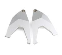 JYYTERD Accesorios Coches RC para Traxxas para Unlimited para Desert para Racer para Udr 1/7 2 Uds Brazo Suspensión Inferior Delantero Metal 8532 8533 RC Accesorios Piezas Mejora Coche(Silver)