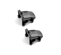 JYYTERD Accesorios Coches RC para Traxxas para X-Maxx 6S 8S 1/5 RC Car Upgrade Parts 2 Piezas De Metal Delantero Y Trasero Diferencial Cubierta Caja Cambios