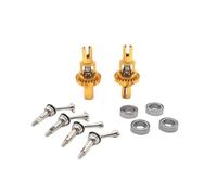 JYYTERD Accesorios Coches RC para WLtoys 1/28 284131 K969 K979 K989 K999 P929 P939 RC Piezas De Coche Bola Metal Diferencial Eje Accionamiento Extendido(Yellow)