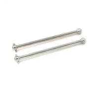 JYYTERD Accesorios Coches RC para Wltoys 104001 1/10 RC Car Upgrades Modification Parts Accessories 2 Piezas De Eje Transmisión Hueso Perro Metal 74 Mm