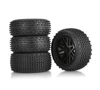JYYTERD Accesorios Coches RC para Wltoys 144001 124019 104001 1/10 1/12 1/14 RC Car Upgrade Parts 4 Piezas 86 Mm Neumáticos Rueda Neumático