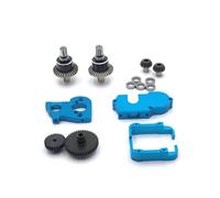 JYYTERD Accesorios Coches RC para WLtoys 144010 144002 124016 RC Accesorios De Modificación Actualización del Coche Piezas Reducción Engranajes Conjunto Diferencial(Blue)